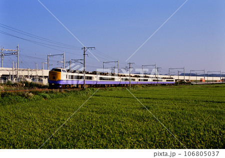 2002年 旧東北本線を走る485系3000番台特急はつかり 2002年 旧東北本線を走る485系3000番台特急はつかり 106805037