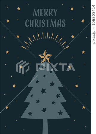 イラスト_クリスマスツリー イラスト_クリスマスツリー 106805414