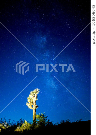 夜空　天の川 106806648