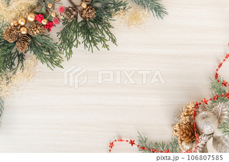 クリスマスイメージの背景 106807585