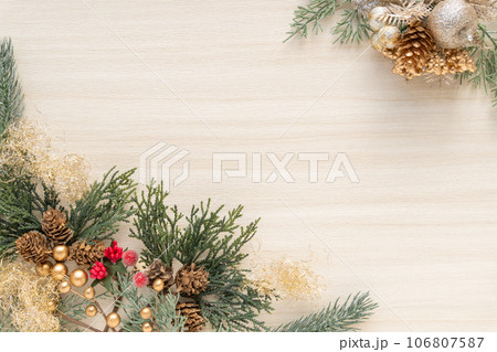 クリスマスイメージの背景 106807587