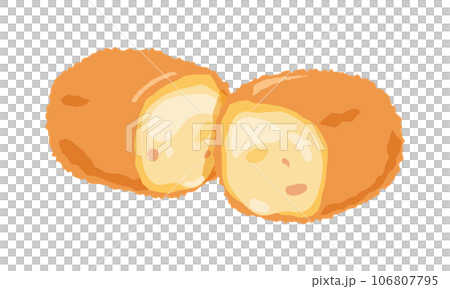 Cream croquette 106807795