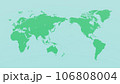 世界地図グリーン 106808004