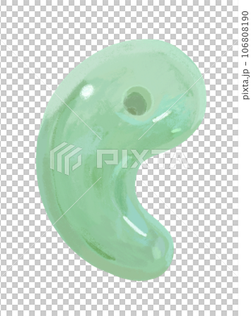 Magatama (jade) 106808190