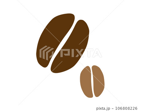 コーヒー豆のイラスト 106808226