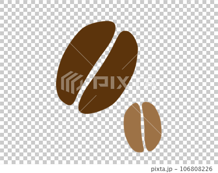 コーヒー豆のイラスト 106808226