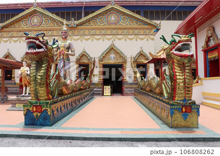 寝釈迦仏寺院　涅槃寺　ペナン島　マレーシア　 106808262