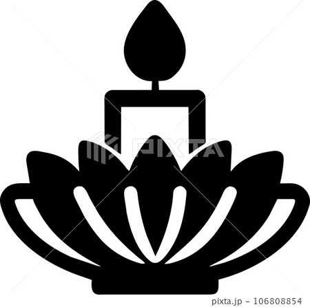 line drawing Krathong,Loy Krathong Festival. Generative AI    106808854