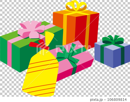 large amount of presents 106809814