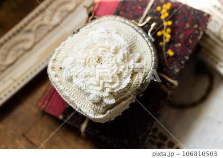 手作りのおしゃれながま口 手作りのおしゃれながま口 106810503