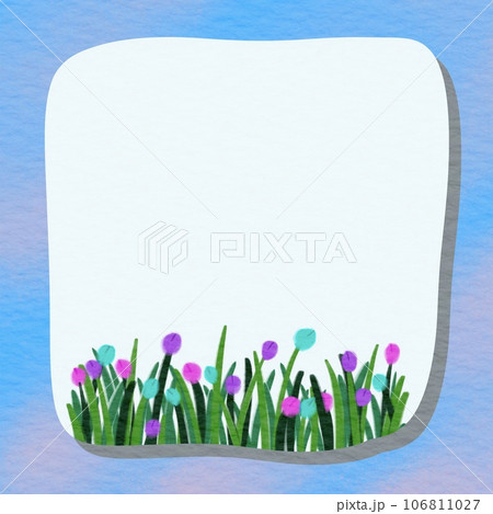 Cute Paper Note Background 106811027