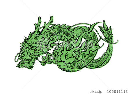 年賀状 2024 イラスト 辰 年賀状 2024 イラスト 辰 106811118