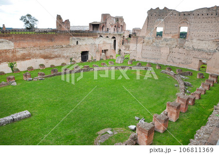 Archaeological excavation in the Roman Forum, Rome Archaeological excavation in the Roman Forum, Rome 106811369