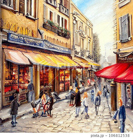 油絵コッレの街角 油絵コッレの街角 油絵コッレの街角 油絵