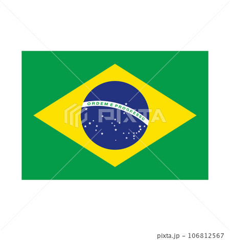 ブラジル国旗 106812567
