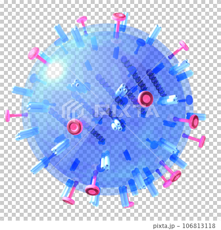 3D/3D “influenza virus” 106813118