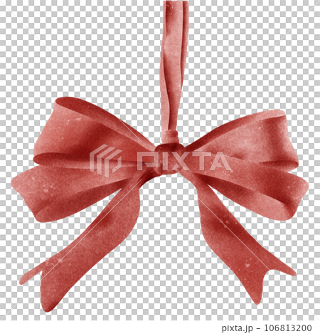 ribbon bow isolated on white background 106813200