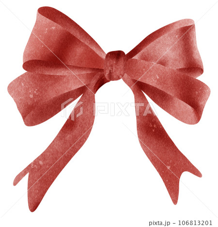 ribbon bow isolated on white background 106813201
