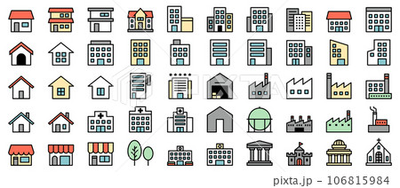 建物のアイコン 建物のアイコン 106815984