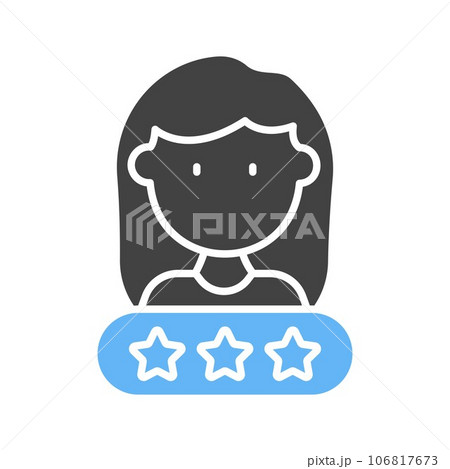 Customer Review Icon Image. 106817673