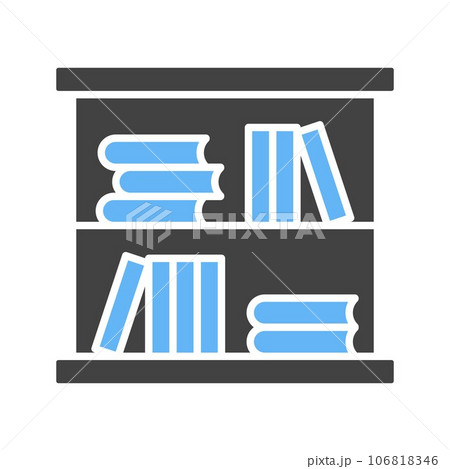 Book Shelf Icon Image. 106818346
