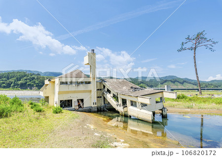 岩手県陸前高田市 東日本大震災の震災遺構 陸前高田ユースホステルと奇跡の一本松 岩手県陸前高田市 東日本大震災の震災遺構 陸前高田ユースホステルと奇跡の一本松 106820172