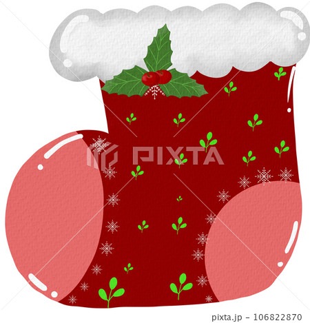 Christmas stocking drawing png 106822870