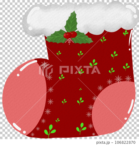 Christmas stocking drawing png 106822870