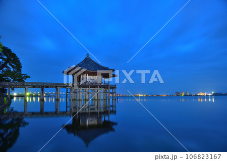 浮御堂の夜明け 浮御堂の夜明け 106823167