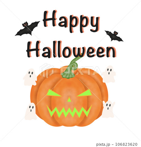 halloween background with pumpkin 106823620