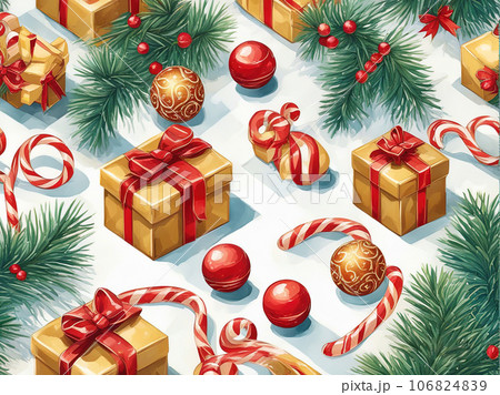 Christmas and new year background Christmas and new year background 106824839