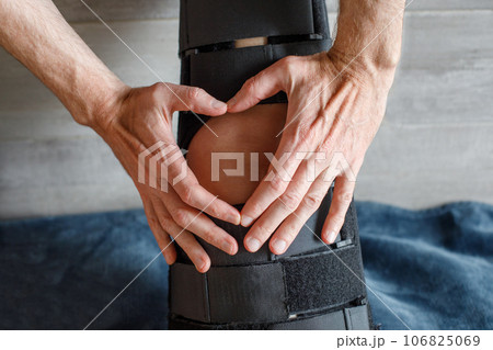 Knee brace for ACL knee injury 106825069