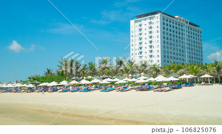 The Dessole Chain Hotel in Cam Ranh in Vietnam. The Dessole Chain Hotel in Cam Ranh in Vietnam. 106825076