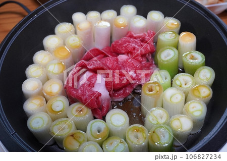 すき焼き スタンディングねぎ鍋1 すき焼き スタンディングねぎ鍋1 106827234