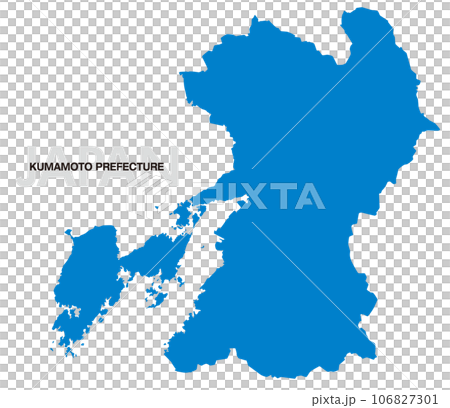 日本熊本縣地圖 106827301