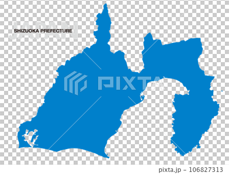 日本靜岡縣地圖 日本靜岡縣地圖 106827313