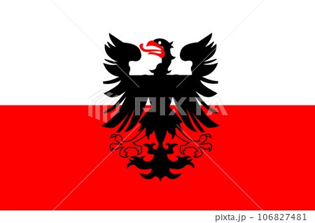 Flag of Deventer Municipality (Overijssel or Oaverysel province, Kingdom of the Netherlands, Holland) Daeventer 106827481
