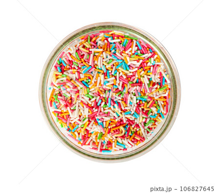 Candy Sprinkle, Donut Rainbow Sprinkles, Sweet Color Glaze, Small Vermicelli Candy Sprinkle, Donut Rainbow Sprinkles, Sweet Color Glaze, Small Vermicelli 106827645