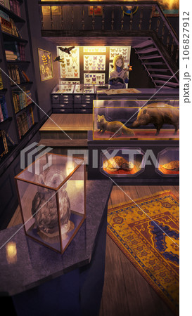 標本アンティーク洋館【イラスト】 106827912