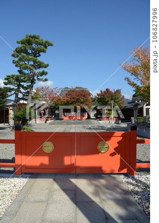 車折神社　本殿遠望　京都市右京区嵯峨 106827996