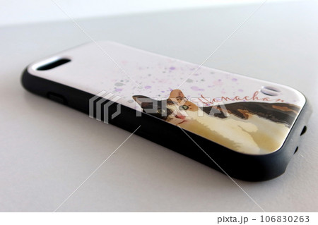 お洒落な猫のスマートホンケース お洒落な猫のスマートホンケース 106830263