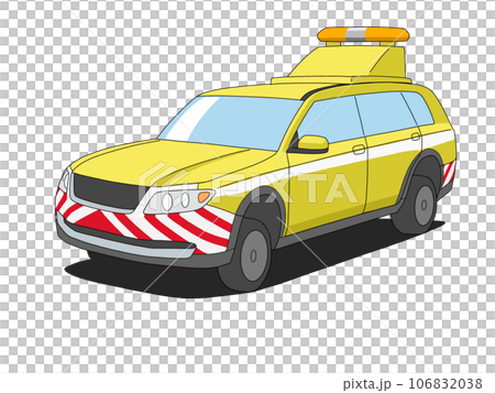 高速道路パトロールカーのイラスト 高速道路パトロールカーのイラスト 106832038