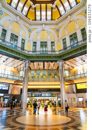 【東京都】モダンで美しい建築が素晴らしい東京駅の北ドーム 106833279