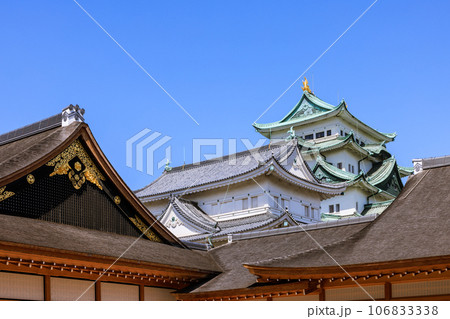 名古屋城天守と本丸御殿 愛知県名古屋市 名古屋城天守と本丸御殿 愛知県名古屋市 106833338