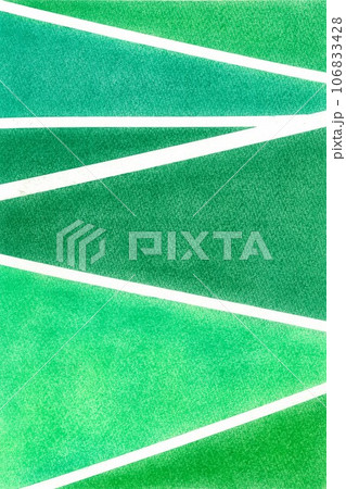 ソフトパステル画　ヴァル・ドルチャ　夏風景　手描き 106833428