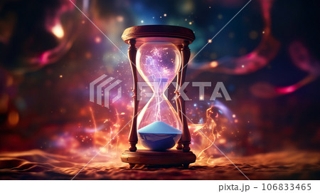 魔法の砂時計「AI生成画像」のイラスト素材 [106833465] - PIXTA