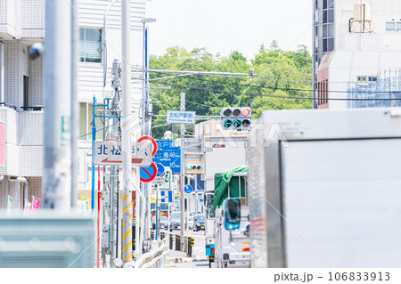 北松戸駅近くの国道6号線 北松戸駅近くの国道6号線 106833913