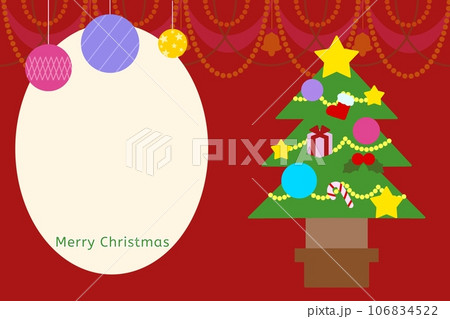 クリスマスカード B-3のイラスト素材 [106834522] - PIXTA