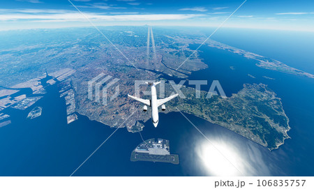 セントレア上空通過 セントレア上空通過 106835757