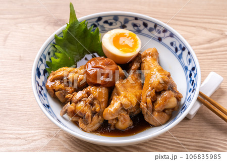 手羽元の梅煮 手羽元の梅煮 106835985
